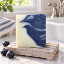 Load image into Gallery viewer, Blueberries &amp; Cream Soap Bar