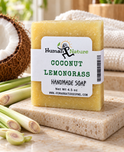 Load image into Gallery viewer, Coconut Lemongrass Soap Bar