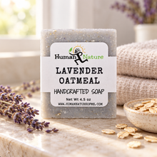 Load image into Gallery viewer, Lavender Oatmeal Soap Bar