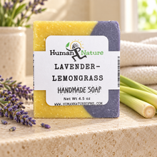 Load image into Gallery viewer, Lavender Lemongrass Soap Bar