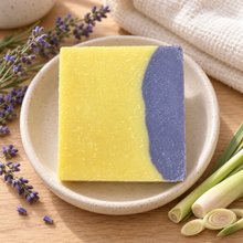 Load image into Gallery viewer, Lavender Lemongrass Soap Bar